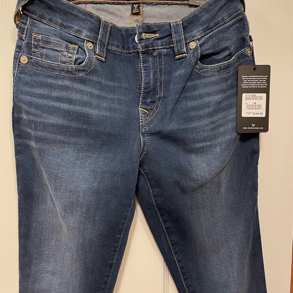 NWT True Religion Jennie curvy mid rise super skinny in dreamcatcher - Picture 2 of 7